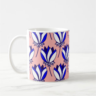 Symmetrie: Vintages Muster Kaffeetasse