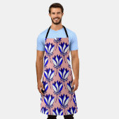 Symmetrie: Vintages Muster Schürze (Getragen)