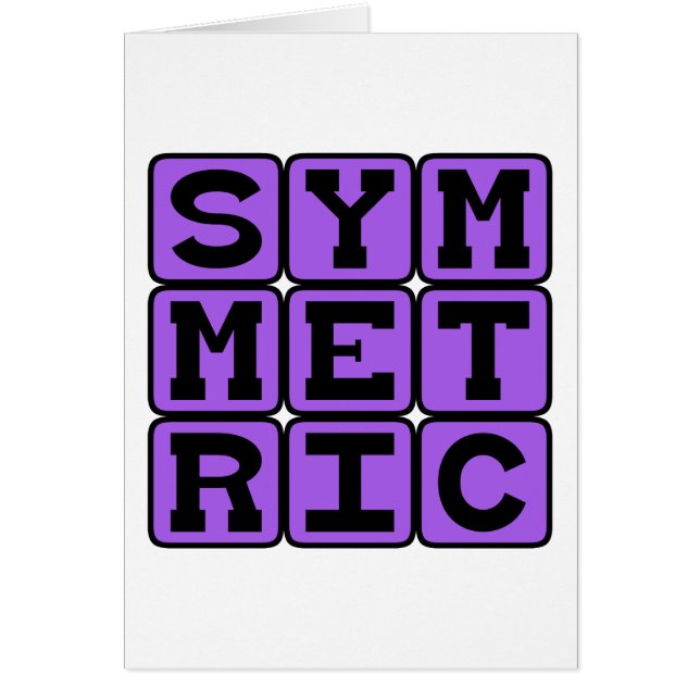 Symmetrisch, spiegelähnlich (Vorne)