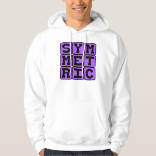 Symmetrisch, Spiegelartig Hoodie