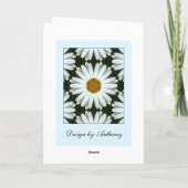 Symmetrische Däsion - Geburtstag Karte (Rückseite)