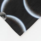 Symmetrische Erdoberfläche Fleecedecke (Ecke)