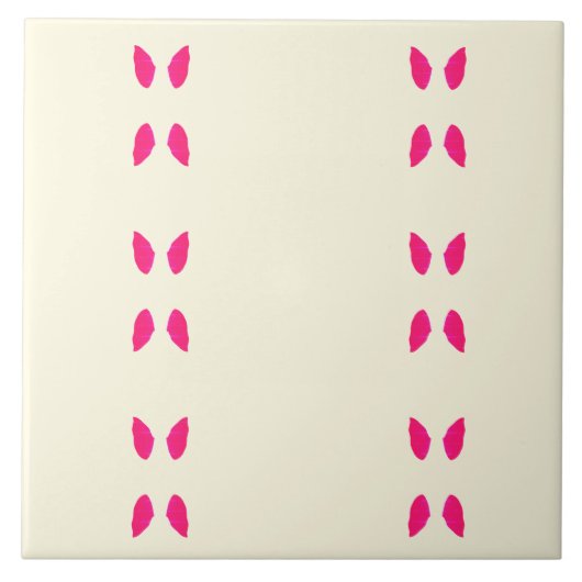 Symmetrische Keramik Fliese (Vorderseite)