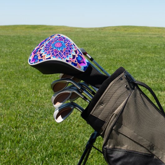 Symmetrische Mandala Crossbody Bags Golf Headcover (In SItu)