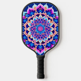 Symmetrische Mandala Crossbody Bags Pickleball Schläger