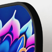 Symmetrische Mandala Crossbody Bags Pickleball Schläger (Linke Seite)