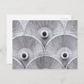 Symmetrische Muster in Jerewan, Armenien. Postkarte (Vorne/Hinten)