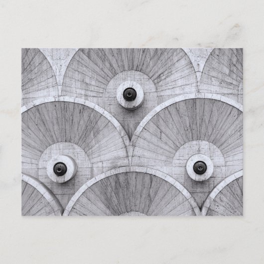 Symmetrische Muster in Jerewan, Armenien. Postkarte (Vorderseite)