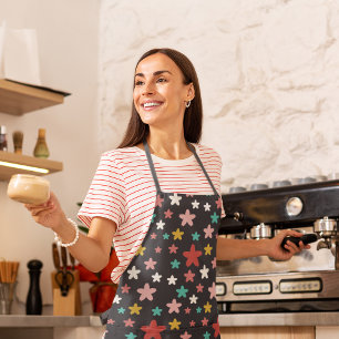 Symmetrische Sterne Schürze