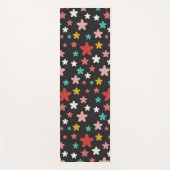 symmetrische Sterne Yogamatte (Vorderseite)