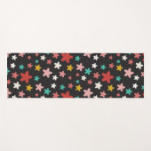 symmetrische Sterne Yogamatte (Vorderseite (Horizontal))