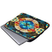 SYMMETRISCHE WÄLDER JAPANESE ART STYLE LAPTOPSCHUTZHÜLLE (Vorne Knopf)
