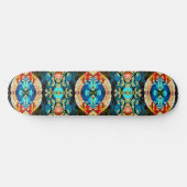 SYMMETRISCHE WÄLDER JAPANESE ART STYLE SKATEBOARD (Horizontal)