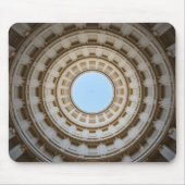 Symmetrische Worm-Augen-Ansicht eines großen Doms Mousepad (Vorne)