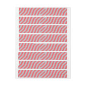 Symmetrischer diagonaler Streifen Hintergrund 5 (Bogen)