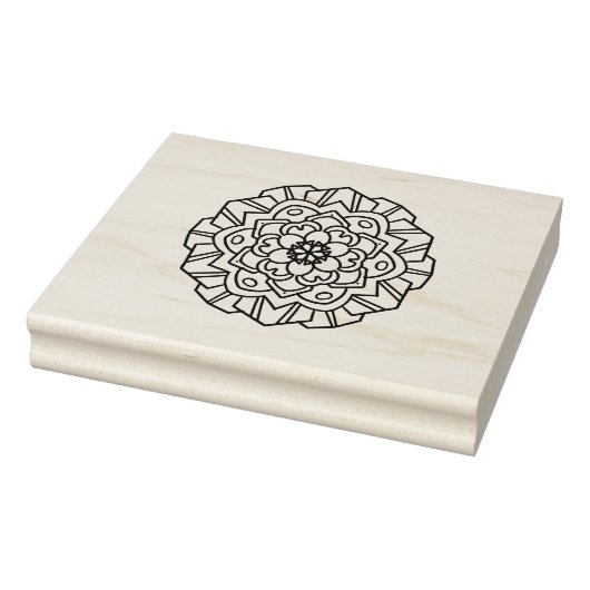 Symmetrisches Design Gummistempel (Stempel)