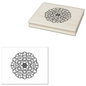 Symmetrisches Design Gummistempel (Stempel)
