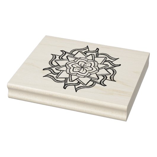 Symmetrisches Design Gummistempel (Stempel)