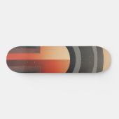 Symmetrisches Design mit Bögen Skateboard (Horizontal)