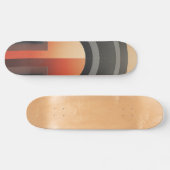 Symmetrisches Design mit Bögen Skateboard (Horizontal)