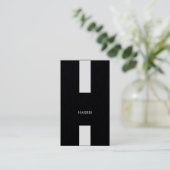 Symmetrisches Mod vorzüglich Visitenkarte (Stehend Vorderseite)