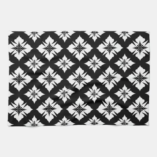 Symmetrisches Muster Geschirrtuch (Horizontal)