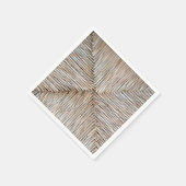 Symmetrisches natürliches Bamboo-Fibre-Weave Serviette (Ecke)