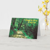 Sympathekarte für Haustiere - Leere Strecke Karte (Gelbe Blume)