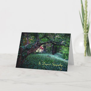 Sympathie Card - Deep Peace Gaelic Sessing Karte