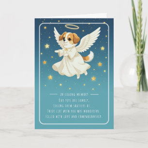 Sympathie-Karte Angel Dog Serie Karte