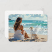 Sympathie-Karte für Haustiere (Vorne/Hinten)