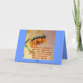 Sympathie-Karte mit Verse Karte (Rückseite)