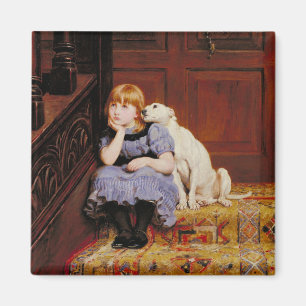 Sympathie (von Briton Riviere) Magnet