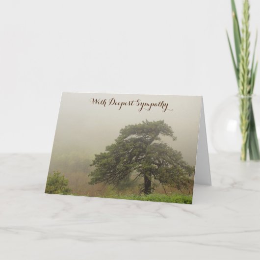 Sympathiekarte Dankeskarte (Vorderseite)