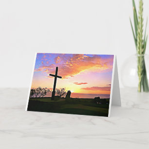 Sympathiekarte, das Kreuz Karte