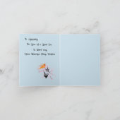 Sympathiekarte: Denken Sie an Sie Karte (Innenseite)