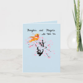 Sympathiekarte: Denken Sie an Sie Karte