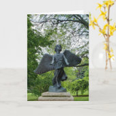 Sympathiekarte "Engel der Hoffnung" Karte (Gelbe Blume)