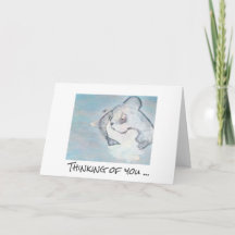 Sympathiekarte - Forever with you (Katze)