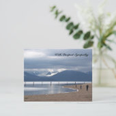 Sympathiekarte für Berge und Meeresbibel Karte (Stehend Vorderseite)