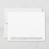 Sympathiekarte für Berge und Meeresbibel Karte (Rückseite)