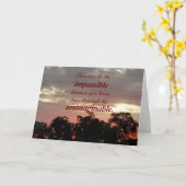 Sympathiekarte für den Vater für Kinder Karte (Gelbe Blume)