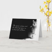 Sympathiekarte für den Verlust einer geliebten Hau Karte (Gelbe Blume)