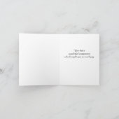 Sympathiekarte für den Verlust einer Katze Karte (Innenseite)