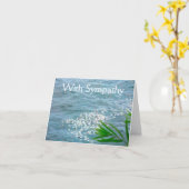 Sympathiekarte für eine Mutter Karte (Gelbe Blume)