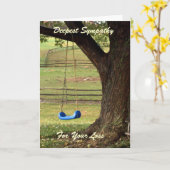 Sympathiekarte für Kinder Karte (Gelbe Blume)