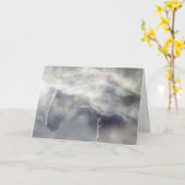 Sympathiekarte für Pferde/Pferde Karte (Gelbe Blume)