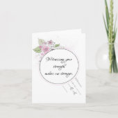 Sympathiekarte für sie karte (Vorderseite)