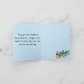 Sympathiekarte: Gelbe Rosen Karte (Innenseite)