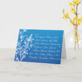 Sympathiekarte - Geliebte, Kind, Fehlgeburt Karte (Gelbe Blume)